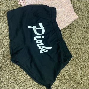 2 pair PINK sleep shorts